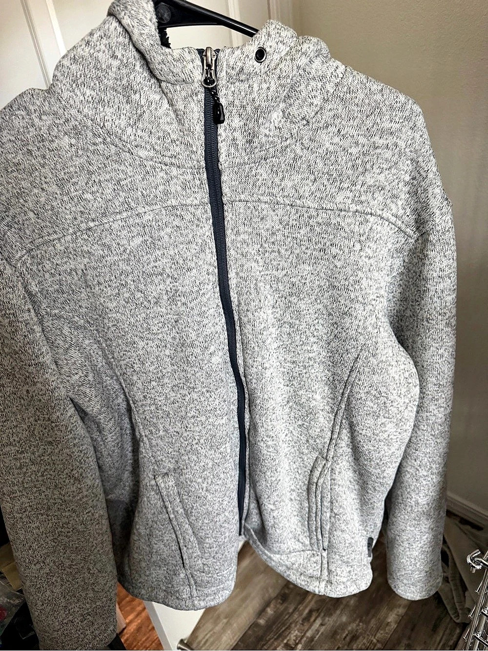 Free Country Mountain Fleece Jacket Gray Size Small